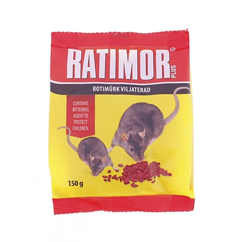 Hiire- ja rotimürk Ratimor viljaterad