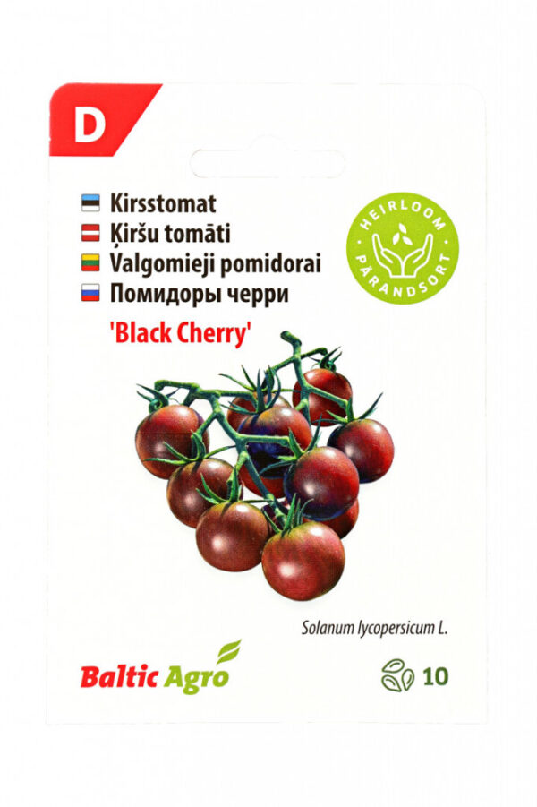 Kirsstomat 'Black Cherry' 10s