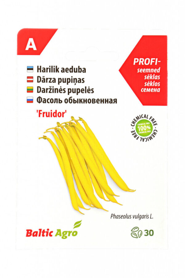 Harilik aeduba (türgi uba) 'Fruidor', kollane 30s