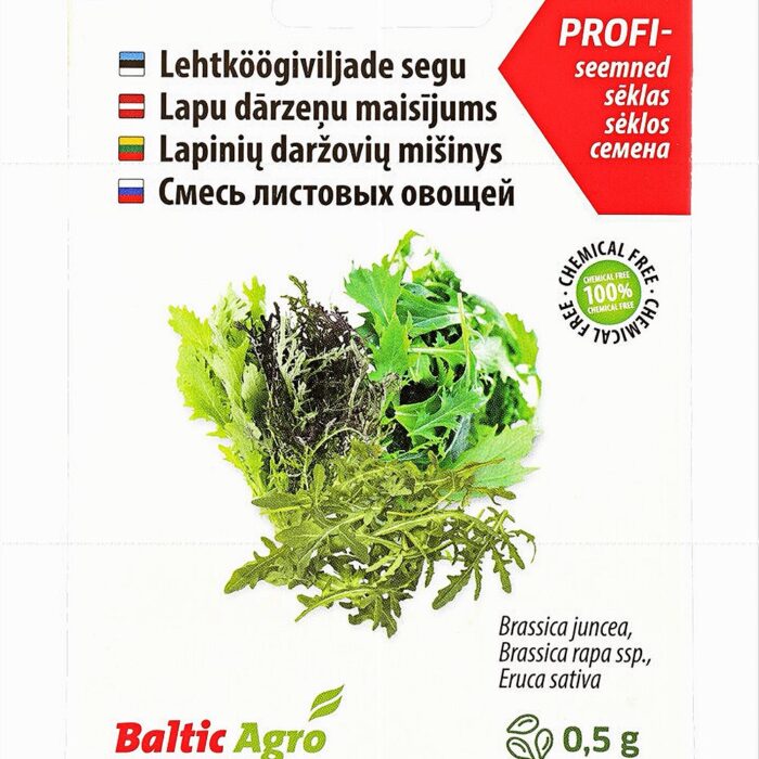 Lehtköögiviljade segu 0,5g