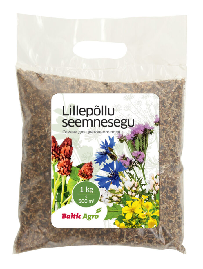 Lillepõllu seemnesegu 1 kg