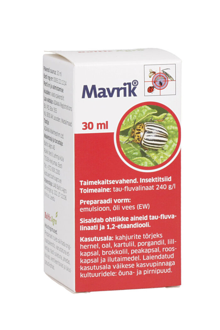 Mavrik 30ml (kahjurite tõrjeks)