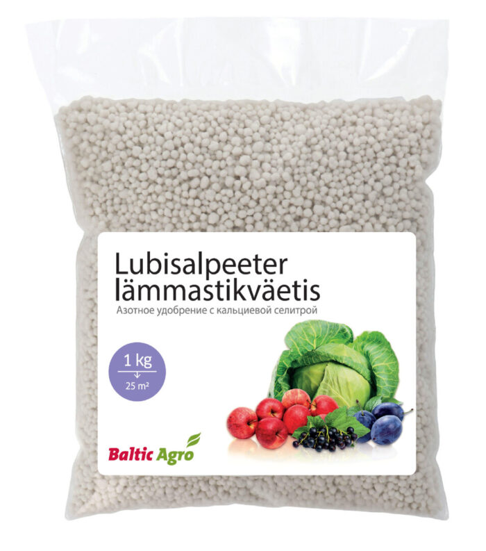 Lubisalpeeter lämmastikväetis 1 kg